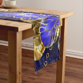 サファイア蝶を含む組成物 ロングテーブルランナー (インサイチュ)