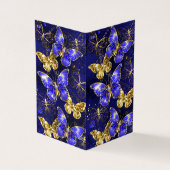 サファイア蝶を含む組成物 名刺 (外部)