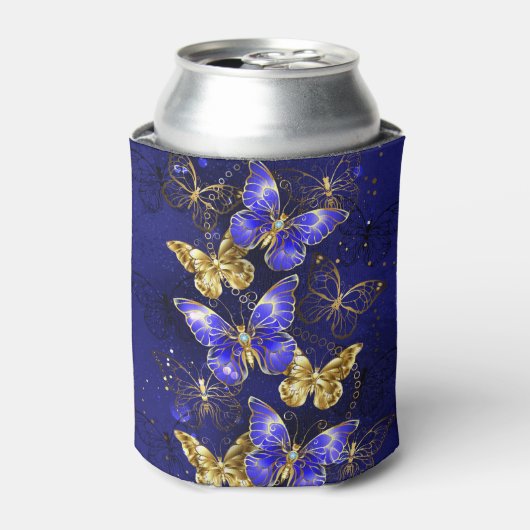 サファイア蝶を含む組成物 缶クーラー (缶正面)