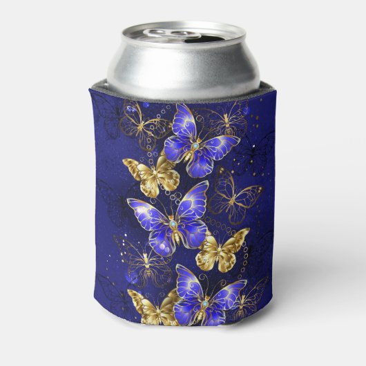 サファイア蝶を含む組成物 缶クーラー (缶裏面)