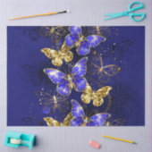 サファイア蝶を含む組成物 薄葉紙 (クラフト)