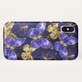 サファイア蝶を含む組成物 Case-Mate iPhoneケース (裏面(横))