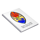 サファイア電流ラメンノートブック ノートブック (右側)