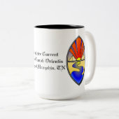 サファイア電流ラメンマグズ ツートーンマグカップ (正面右)