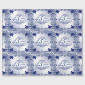 サファイア45th結婚周年記念ラッパー紙 ラッピングペーパー (フラット)