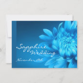 サファイア45th ブルーウェディングパーティー招待状 招待状 (正面)