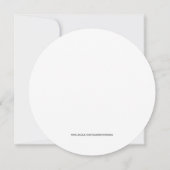 サファイア 結婚記念日 招待状 (裏面)