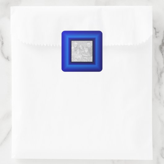 サファイヤ縁ど スクエアシール (バッグ)