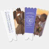 サファイヤ45周年結婚の今の写真 フェイバーボックス (見開き)