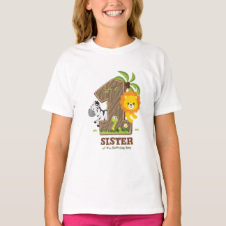 サファパーソナライズされたリ誕生日Tシャツ(妹用) Tシャツ