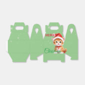 サファリおもしろいアニマルキャットサンタクリスマスコスチューム フェイバーボックス (折り畳みなし)