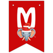 サファリおもしろいアニマルライオンサンタクリスマスコスチューム バンティングフラッグ (第2の旗)