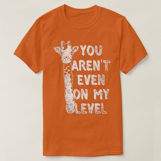 サファリおもしろいアフリカ動物園飼育係メンズウィメンズギ Tシャツ (デザイン正面)