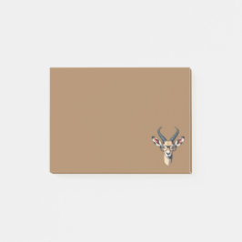 サファリおもしろいーと眼鏡の恋人のためのガゼル顔 ポストイット