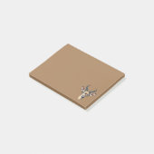 サファリおもしろいーと眼鏡の恋人のためのガゼル顔 ポストイット (アングル)