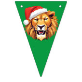 サファリおもしろいーの動物ヒッポサンタクリスマスコスチューム バンティングフラッグ (第1の旗)