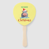 サファリおもしろいーの動物HIPPOサンタクリスマスコスチューム ハンドファン (裏面)