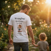 サファリお父さん 楽しい父の日Tシャツ Tシャツ