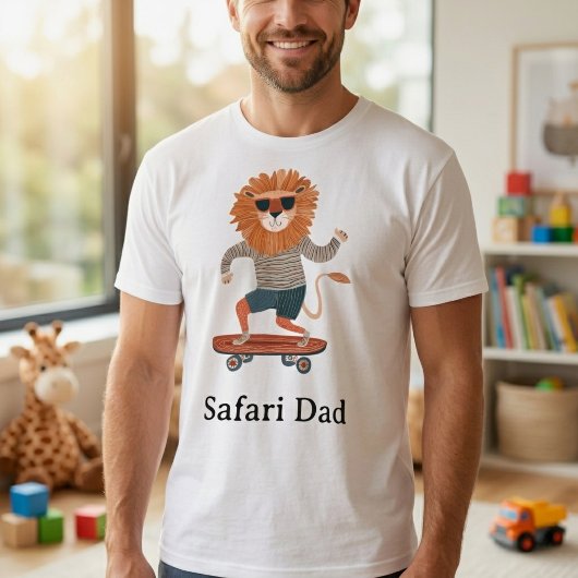 サファリお父さん 楽しい父の日Tシャツ Tシャツ