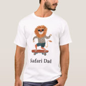 サファリお父さん 楽しい父の日Tシャツ Tシャツ (正面)