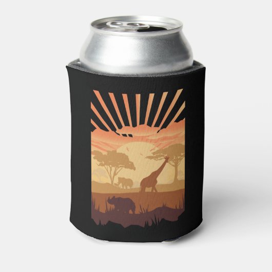 サファリで 缶クーラー (缶裏面)