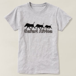 サファリのアフリカのTシャツ Tシャツ