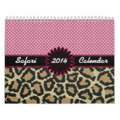 サファリのカスタムのカレンダー カレンダー (カバー)