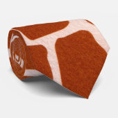 サファリのキリンのプリント ネクタイ (ロール)