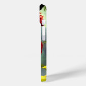 サファリのクイーン威厳のある:アフリカ人女性の赤い羽 Case-Mate iPhoneケース (裏面 / 左)