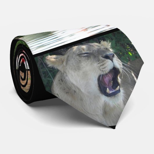 サファリのタイ ネクタイ (ロール)