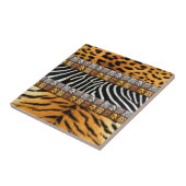 サファリのプリント タイル (側面)