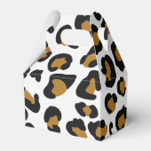 サファリのベビーアニマルのベビーシャワー フェイバーボックス (裏面サイド)