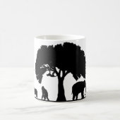 サファリのマグ コーヒーマグカップ (中央)