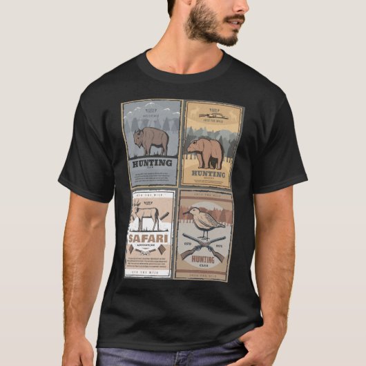 サファリの冒険 Tシャツ (正面)