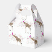 サファリの動物たちとパーティーするキリン フェイバーボックス (裏面サイド)