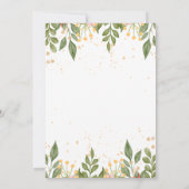 「サファリの動物たち第2バースデーボーイ 招待状 (裏面)