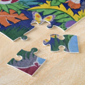 サファリの動物のアニメーション ジグソーパズル (側面)