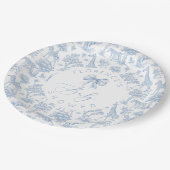 サファリの動物のトイレデジュイベビーシャワー ペーパープレート (アングル)