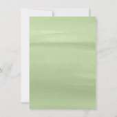 サファリの動物の男の赤ちゃんはベビーシャワーで 招待状 (裏面)