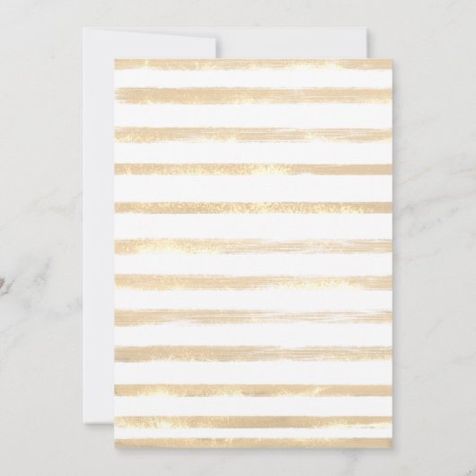 サファリの動物の野生の一モダンつの赤ちゃんシャワー 招待状 (裏面)