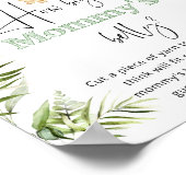 サファリの動物はママのベリーゲームはどれくらい大きい ポスター (角)