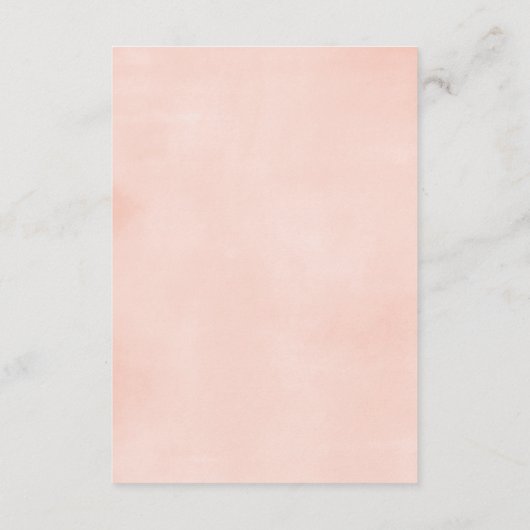 サファリの動物は本を読むと女の子のベビーシャワーが欲しい エンクロージャーカード (裏面)