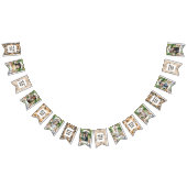 サファリの動物テーマの少年の誕生日の写真 バンティングフラッグ (全)