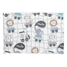 サファリの動物列車