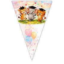 サファリの卒業式 ライオン+ゾウ+キリン