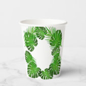 サファリの友人タイガーgiraffe zebra monkey elephant 紙コップ (裏面)