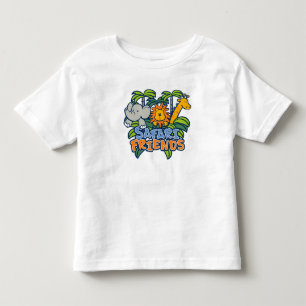 サファリの友人 トドラーTシャツ