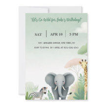 サファリの夢：野生の誕生日!