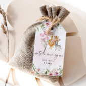 サファリの成長を見るメッセージカード ギフトタグ