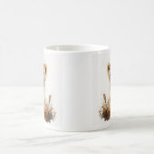 サファリの水の色のスケッチ – ライオンキング コーヒーマグカップ (中央)